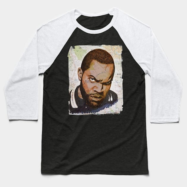 Ice Cube from California Baseball T-Shirt by kylewillis